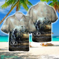 US Army 82nd Airborne Division Hawaiian Shirt Beach Shirt