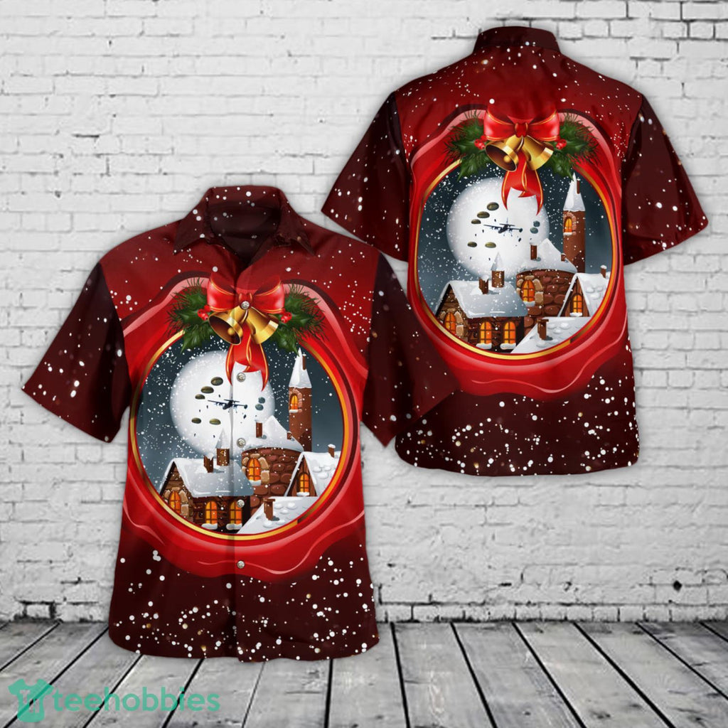US Army Paratroopers With The 82nd Airborne Division Parachute Christmas Hawaiian Shirt Beach Summer Shirt