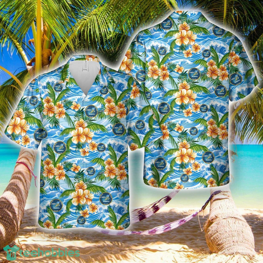 US Navy Seabees Enlisted Hawaiian Shirt