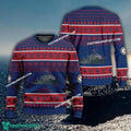 US Navy USS Comstock LSD-45 Ugly Christmas 3D Sweater For Army