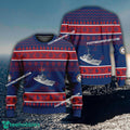 US Navy USS Frank E. Petersen Jr. DDG-121 Ugly Christmas 3D Sweater For Army