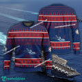US Navy USS Gravely DDG-107 Ugly Christmas Sweater AOP For Men Women