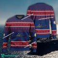 US Navy USS Halsey DDG-97 Ugly Christmas 3D Sweater Gift Veteran