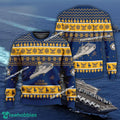 US Navy USS Savannah LCS-28 Knitted Xmas Sweater AOP Gift Veteran