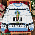 Utah Hockey Club NHL Grinch Ugly Christmas Sweater Team Holiday Christmas Gift