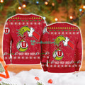 Utah Red Rocks Ncaa Grinch Hand Ugly Christmas Sweater 3D