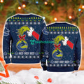 Vancouver Canucks Grinch Hand Ugly Christmas Sweater 3D