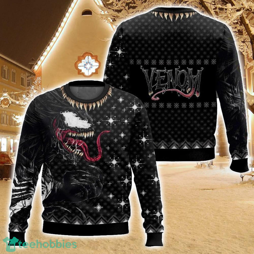 Venom, Last Dance Ugly Christmas Sweater Holiday Sweater Christmas Gift For Family