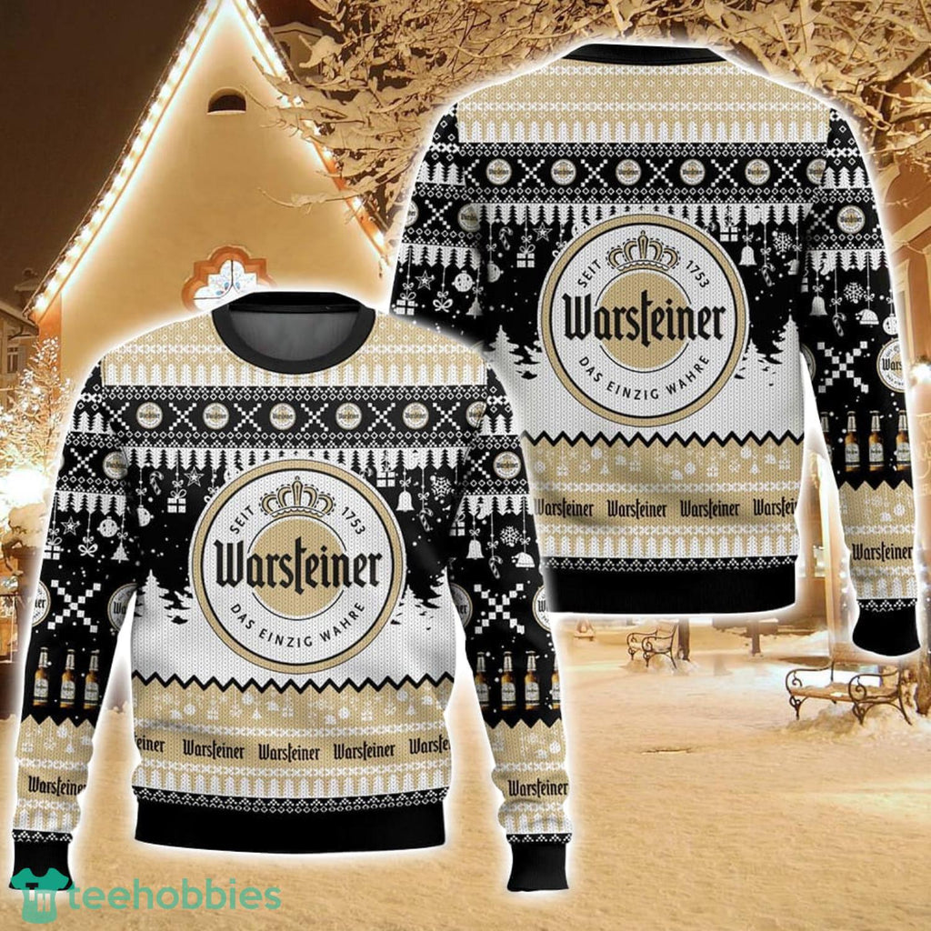 Warsteiner German Beer Ugly Christmas Sweater For Men And Women Christmas Holiday Gift Family Gift