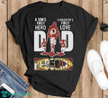 Washington Redskins Father’s Day A Son’s First Hero Dad A Daughter’s First Love Dad Shirt Unisex , , , Long Sleeve Tee