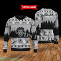 Washington Spirit Custom Name Merry Xmas Sweater For Soccer Sport Team’s Fans Sweater