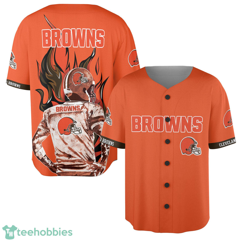 Wave Player Cleveland Browns Baseball Jersey Gift Fans