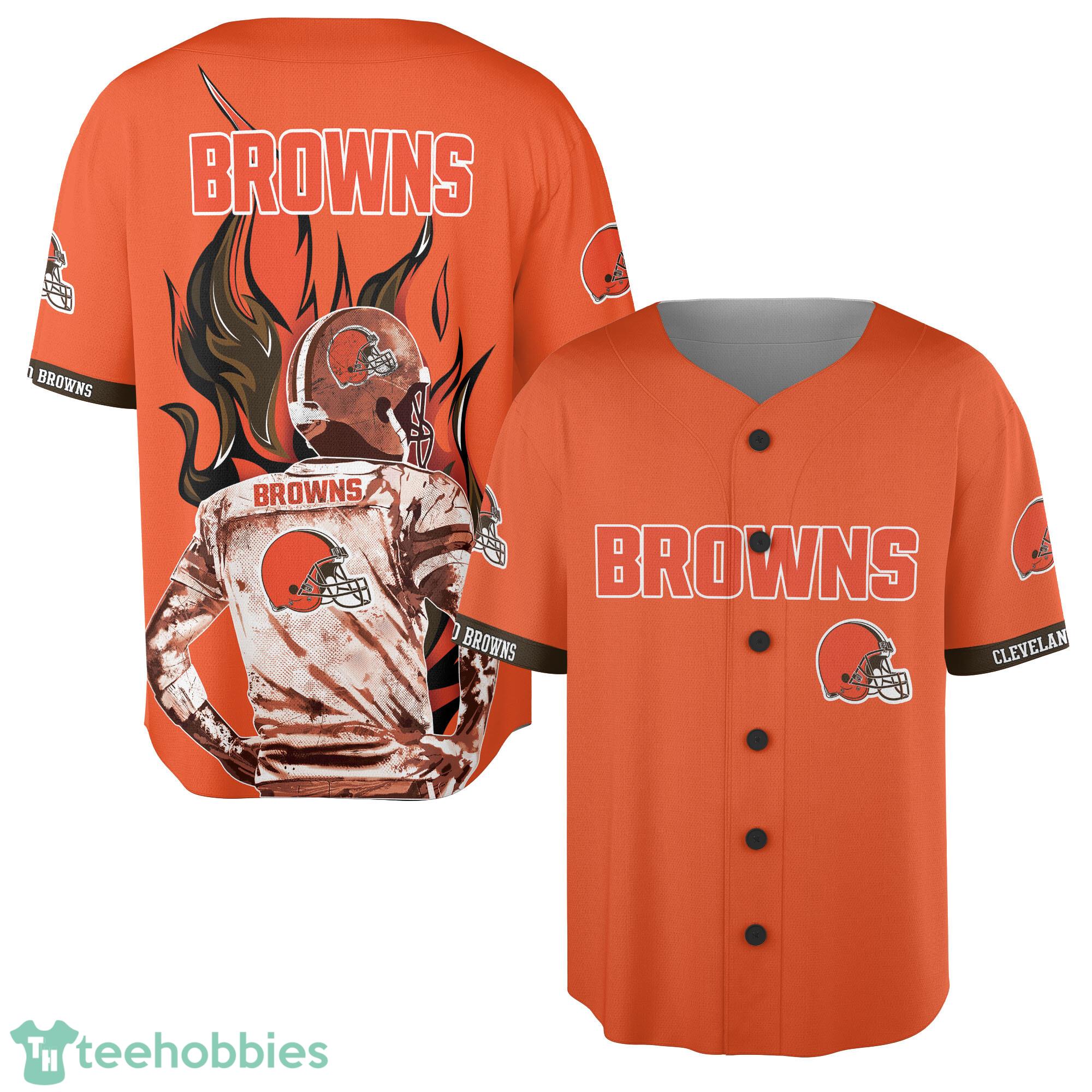 Wave Player Cleveland Browns Baseball Jersey Gift Fans
