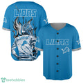 Wave Player Detroit Lions Baseball Jersey For Fan