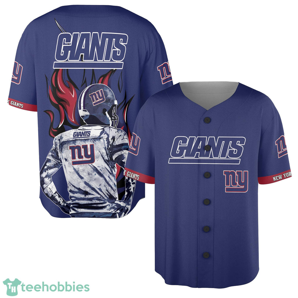 Wave Player New York Giants Baseball Jersey Gift Fans