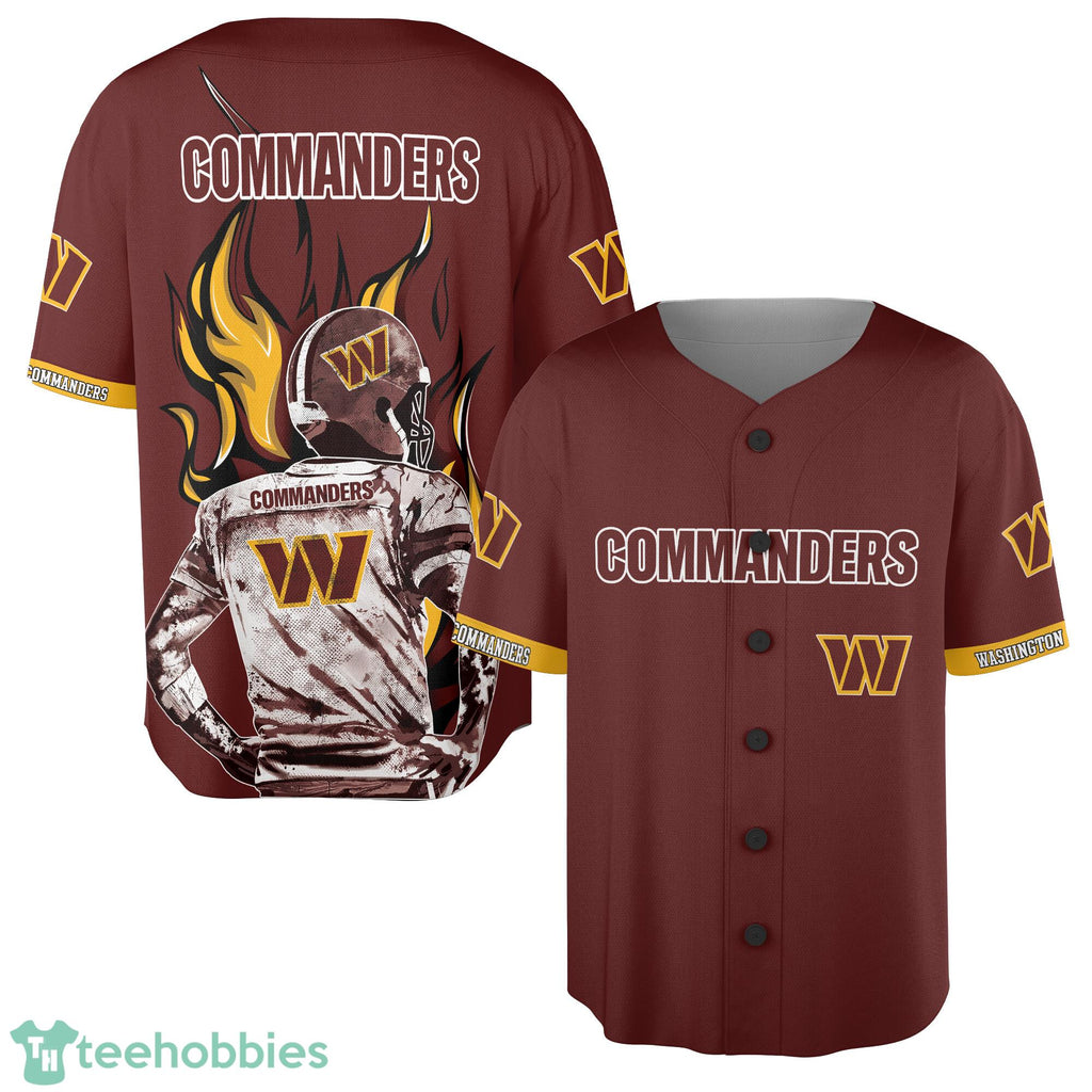 Wave Player Washington Commanders Baseball Jersey Gift Fans