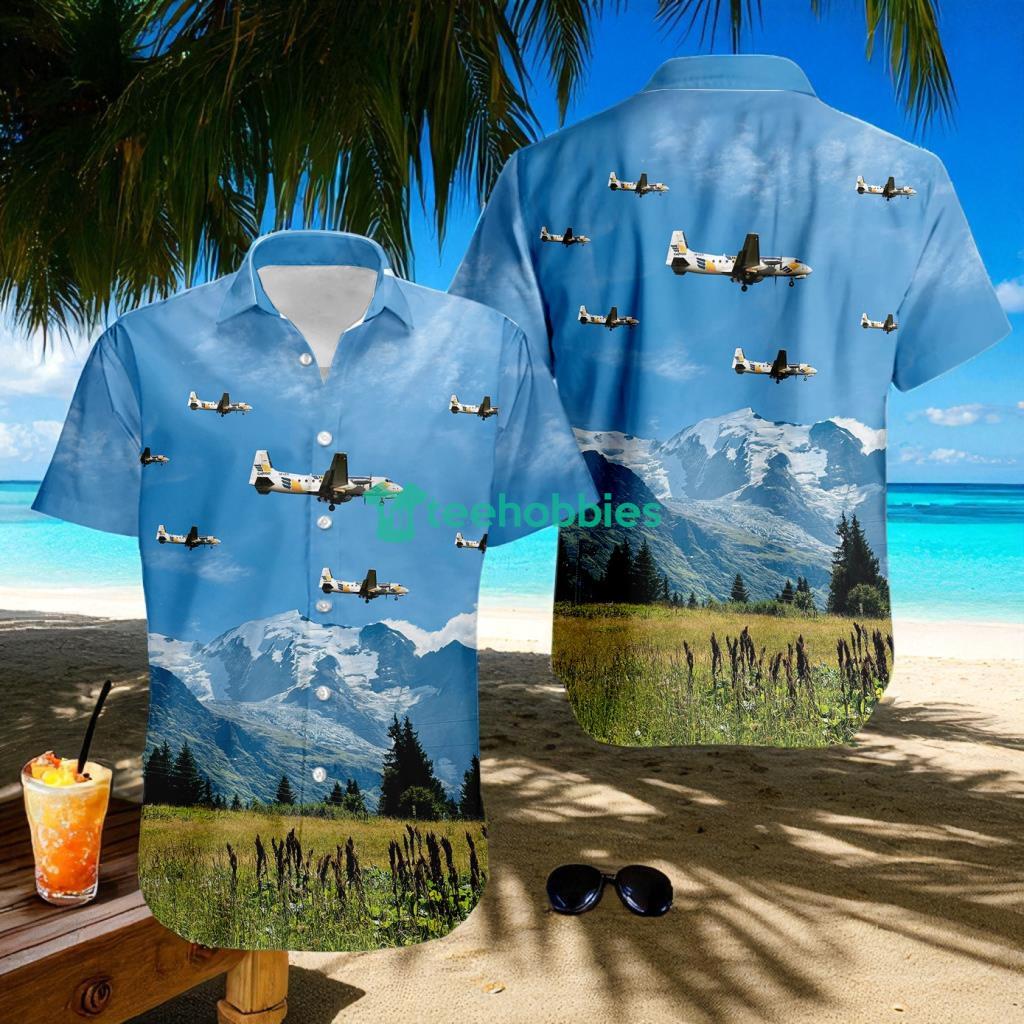 West Air Sweden Hawker Siddeley HS- Tropical Hawaiian Shirt The Best Summer