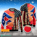 Whataburger USA Flag 3D Sweater For Men Women