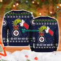 Winnipeg Jets Grinch Hand Ugly Christmas Sweater 3D